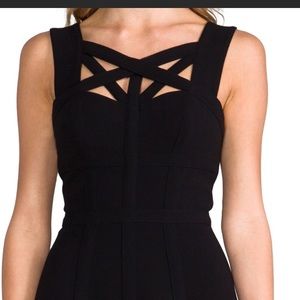 NWOT BCBG Black Gown